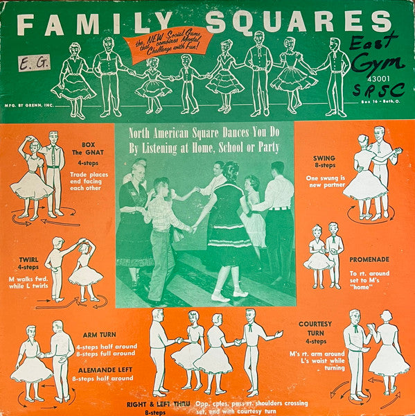 Al Russ Orchestra : Family Squares (LP)