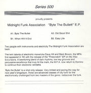 Midnight Funk Association : Byte The Bullet (12", EP, Ltd)