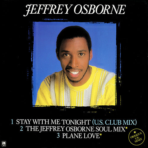 Jeffrey Osborne : Stay With Me Tonight (12", Single)