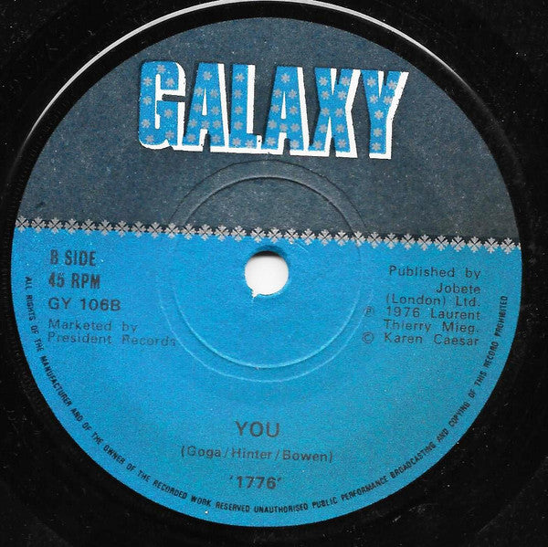 1776 : Oh Suzanna (7", Promo)