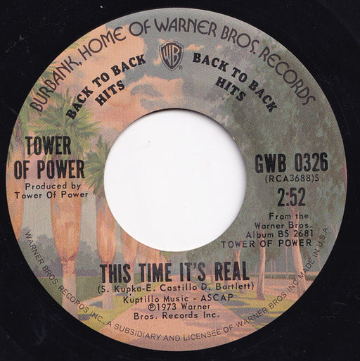 Tower Of Power : What Is Hip / This Time It's Real (7", RCA)