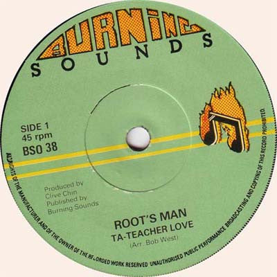 Ta-Teacher Love* : Root's Man (7")