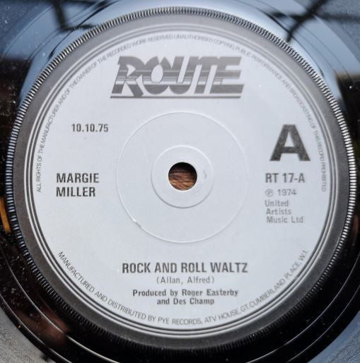 Margie Miller : Rock And Roll Waltz (7", Promo)