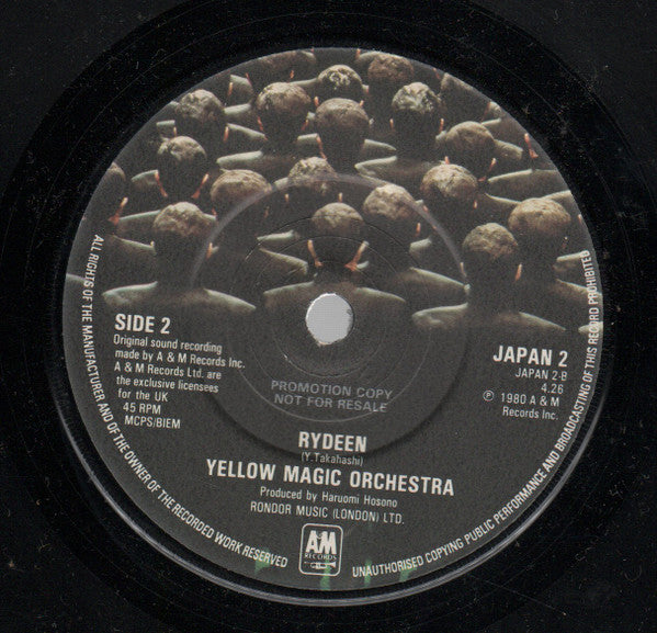 Yellow Magic Orchestra : Nice Age (7", Single, Promo)