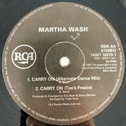 Martha Wash : Runaround + Carry On (The Todd Terry Club Remixes) (12")