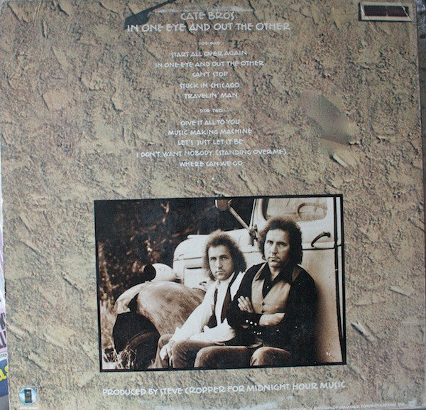 Cate Brothers : In One Eye And Out The Other (LP, Album, Spe)
