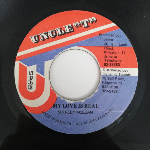 Shirley McLean : My Love Is Real (7", Single)