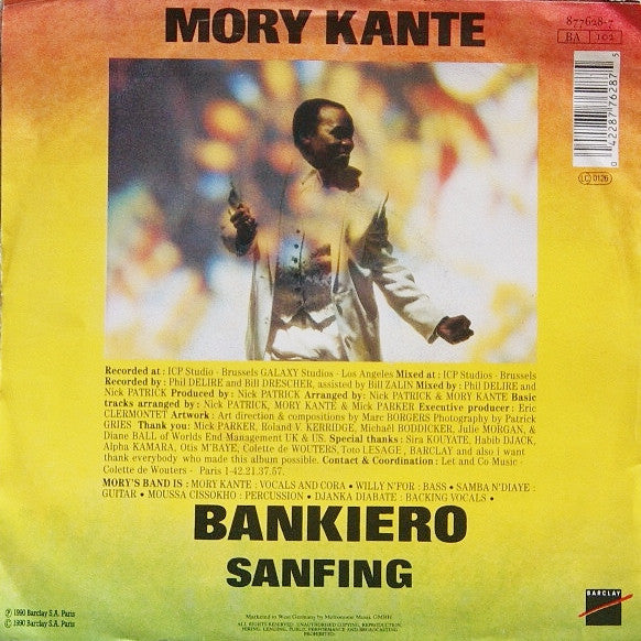 Mory Kante* : Bankiero (7", Single)