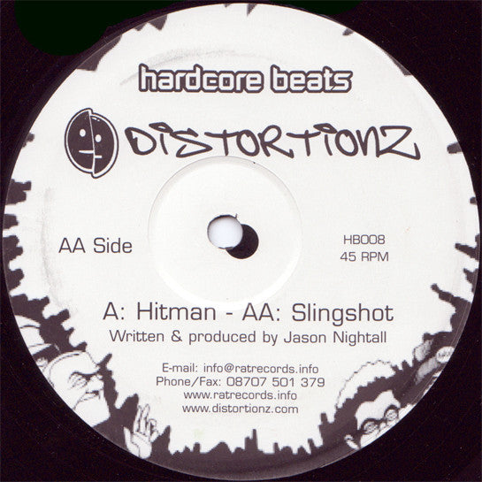 Distortionz : Hitman / Slingshot (12")