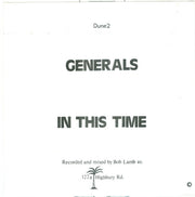 Natural Mystique : Generals / In This Time (7")