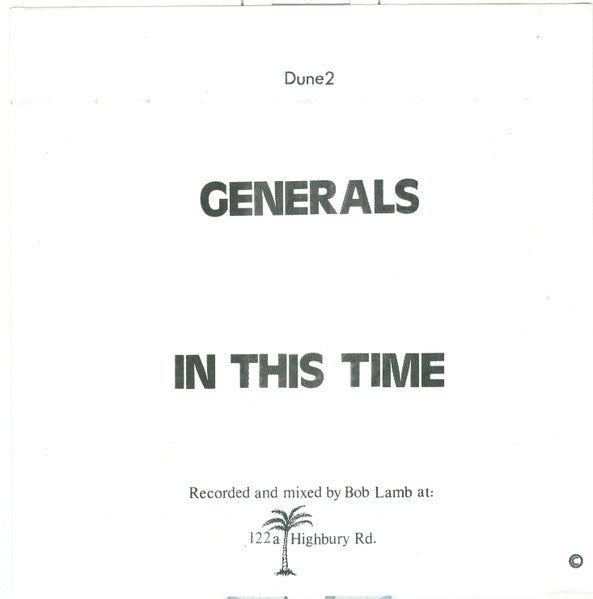 Natural Mystique : Generals / In This Time (7")