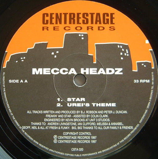 Mecca Headz* : Freakin' (12")