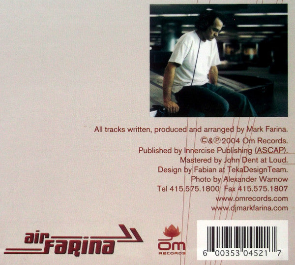 Mark Farina : The Lost Baggage EP (12", EP)
