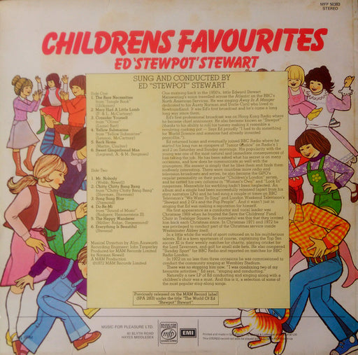 Ed 'Stewpot' Stewart : 'Stewpot's' Childrens Favourites (LP, RE)