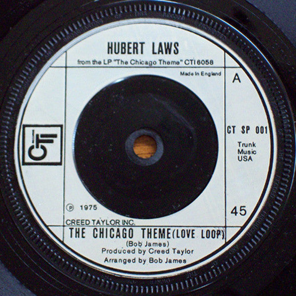 Hubert Laws : The Chicago Theme (Love Loop) (7", Single)