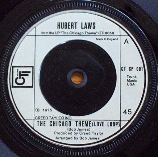 Hubert Laws : The Chicago Theme (Love Loop) (7", Single)