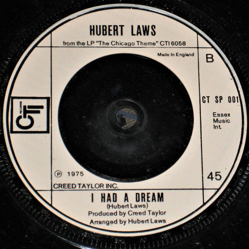 Hubert Laws : The Chicago Theme (Love Loop) (7", Single)