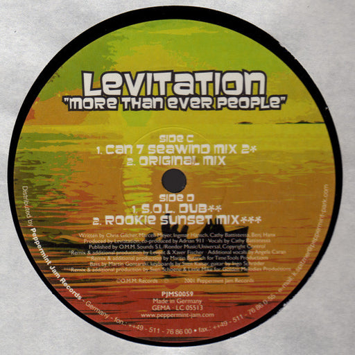 Levitation : More Than Ever People (2x12")