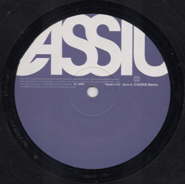 Cassius : Cassius 99 (12", Promo)