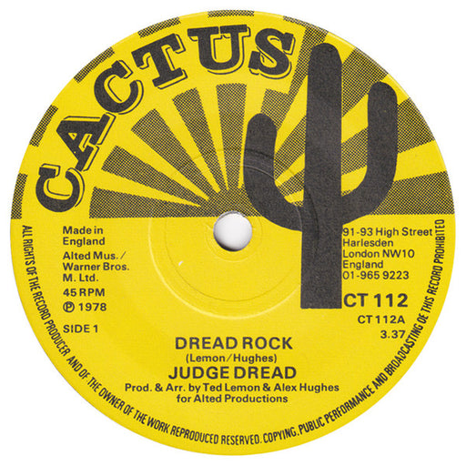 Judge Dread : Dread Rock (7")