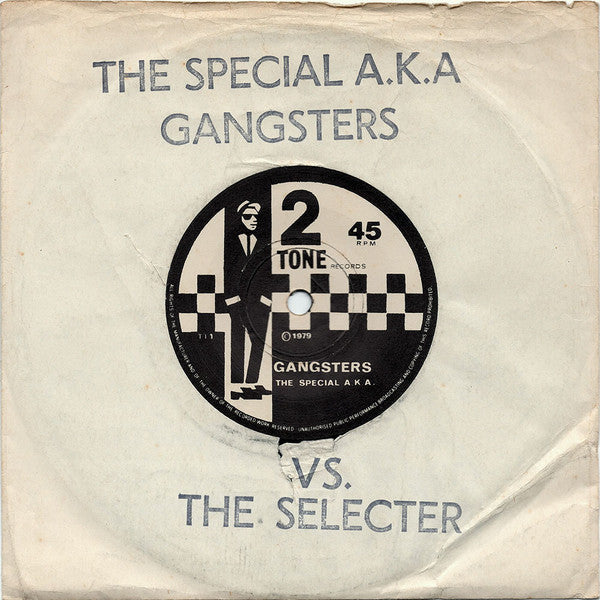 The Special A.K.A.* Vs. The Selecter : Gangsters / The Selecter (7", Sta)
