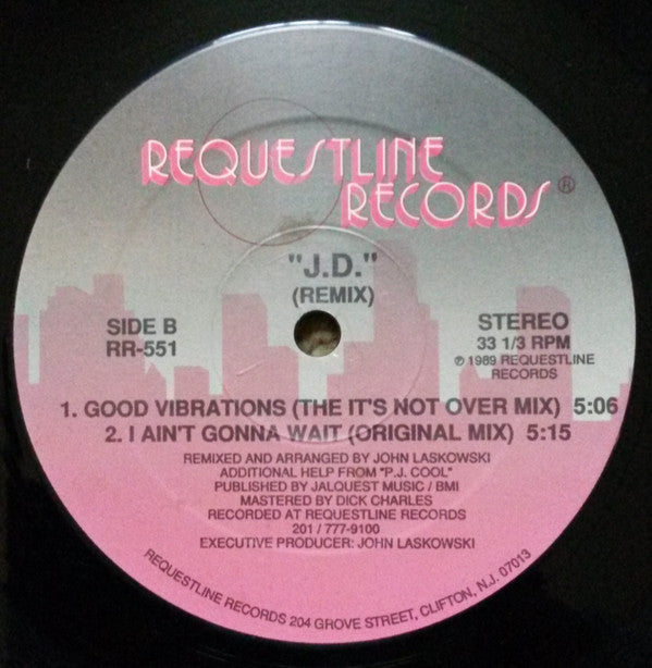 J.D. (4) : I Ain't Gonna Wait (Remix) (12")
