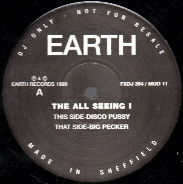 The All Seeing I : Disco Pussy (12", Promo)