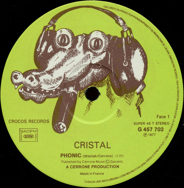Cristal : Phonic / La Nuit Pour Nous (12", Maxi)