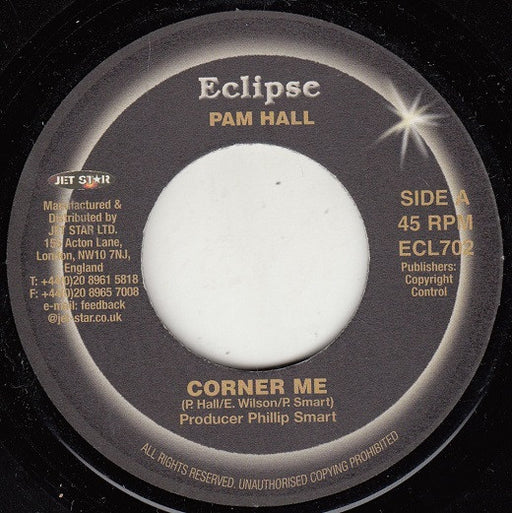 Pam Hall / Bunny Brown : Corner Me / Shupp-Do (7", Single)
