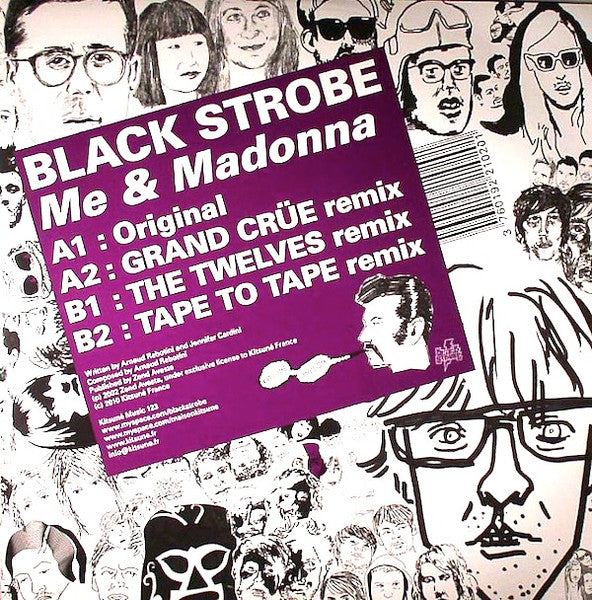 Black Strobe : Me & Madonna (12")