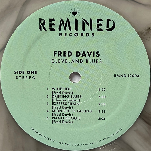 Fred Davis (11) : Cleveland Blues (LP, Album, RSD, Ltd, Smo)