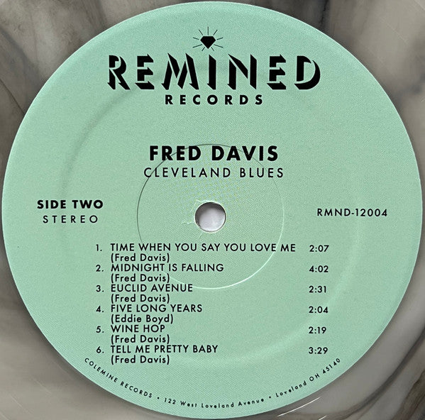 Fred Davis (11) : Cleveland Blues (LP, Album, RSD, Ltd, Smo)