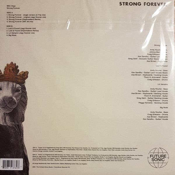 Blitz Vega : Strong Forever (12", RSD, Single, Ltd)