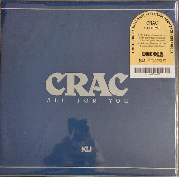 C.R.A.C. : All For You (LP, Album, RSD, Ltd, RE, Sil)