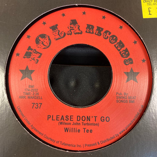 Willie Tee : Please Don't Go / My Heart Remembers  (7", RSD, Single, RE)