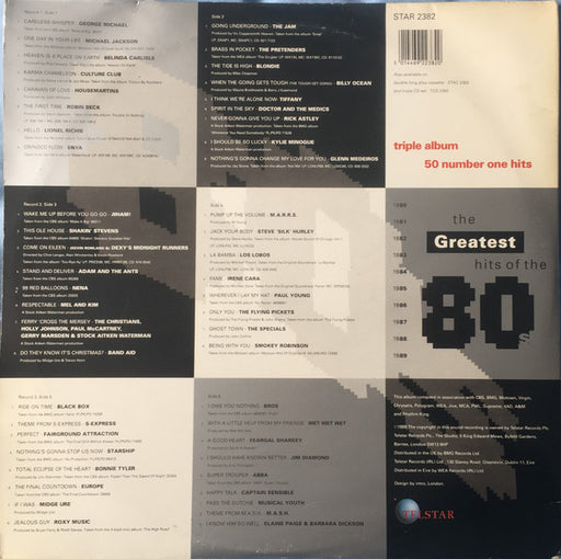 Various : The Greatest Hits Of The 80's (3xLP, Comp, Dam)