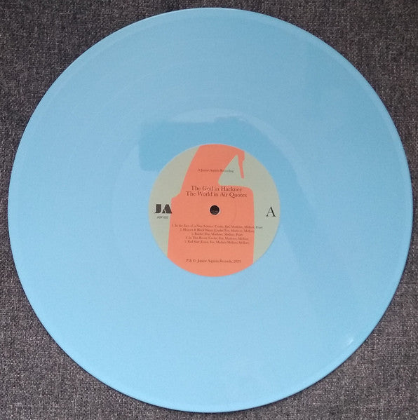 The God In Hackney* : The World In Air Quotes (LP, Album, Blu)