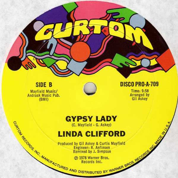 Linda Clifford : If My Friends Could See Me Now / Gypsy Lady (12", Mon)