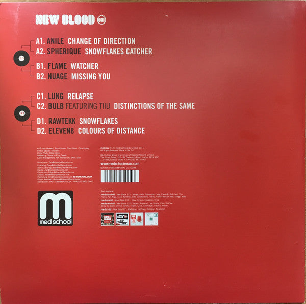 Various : New Blood 011 (2x12", EP)