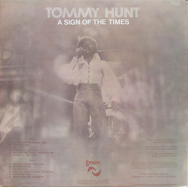 Tommy Hunt : A Sign Of The Times (LP)