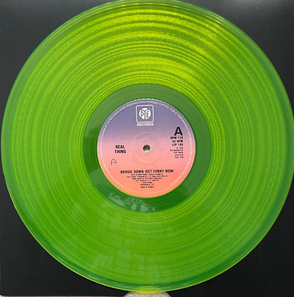 Real Thing* : Boogie Down (Get Funky Now) (Special U.S. Disco Mix) (12", Single, Gre)