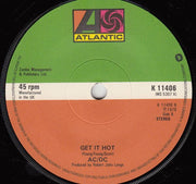 AC/DC : Girls Got Rhythm/Get It Hot (7", Single)