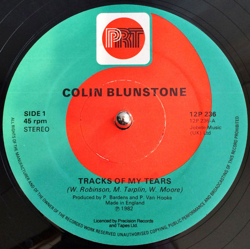 Colin Blunstone : Tracks Of My Tears (12")