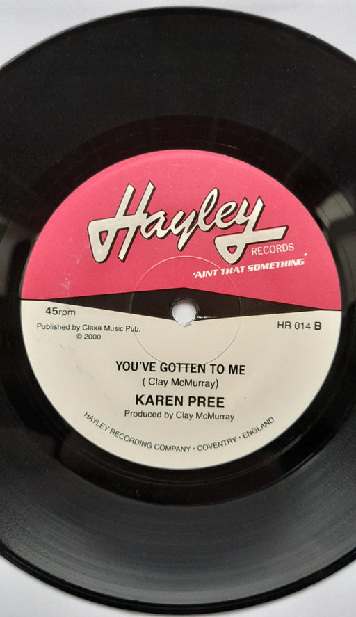 Karen Pree : Can't Help Loving (The One Who's Loving Me) / You've Gotten To Me (7")