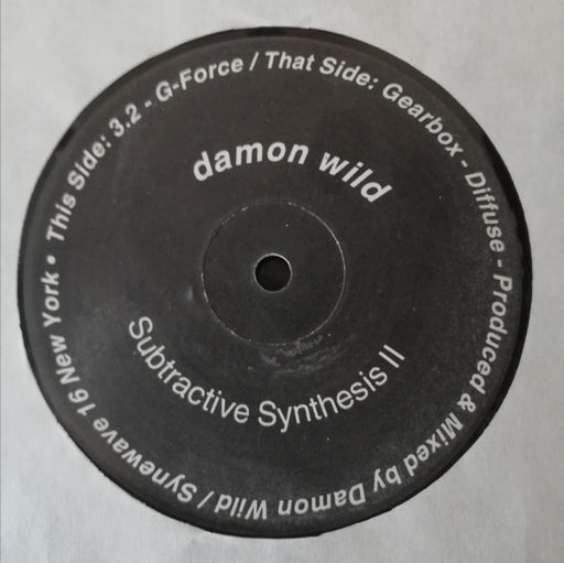Damon Wild : Subtractive Synthesis II (12", RE, RP)