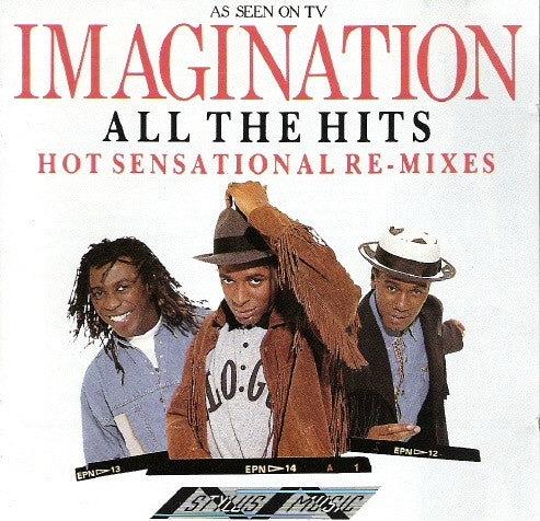 Imagination : All The Hits - Hot Sensational Re-Mixes (LP, Album, Comp)