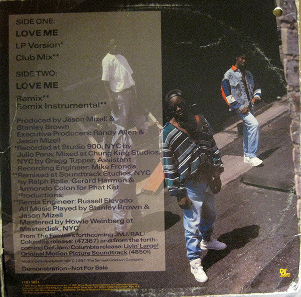 The Famlee* : Love Me (12", Promo)