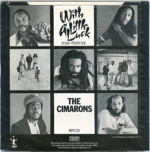The Cimarons : With A Little Luck (7", Single)
