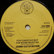 Johnny Guitar Watson : Gangster Of Love (7")