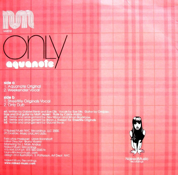 Aquanote : Only (12")